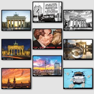 Berlin Postkarten &amp; Lesezeichen