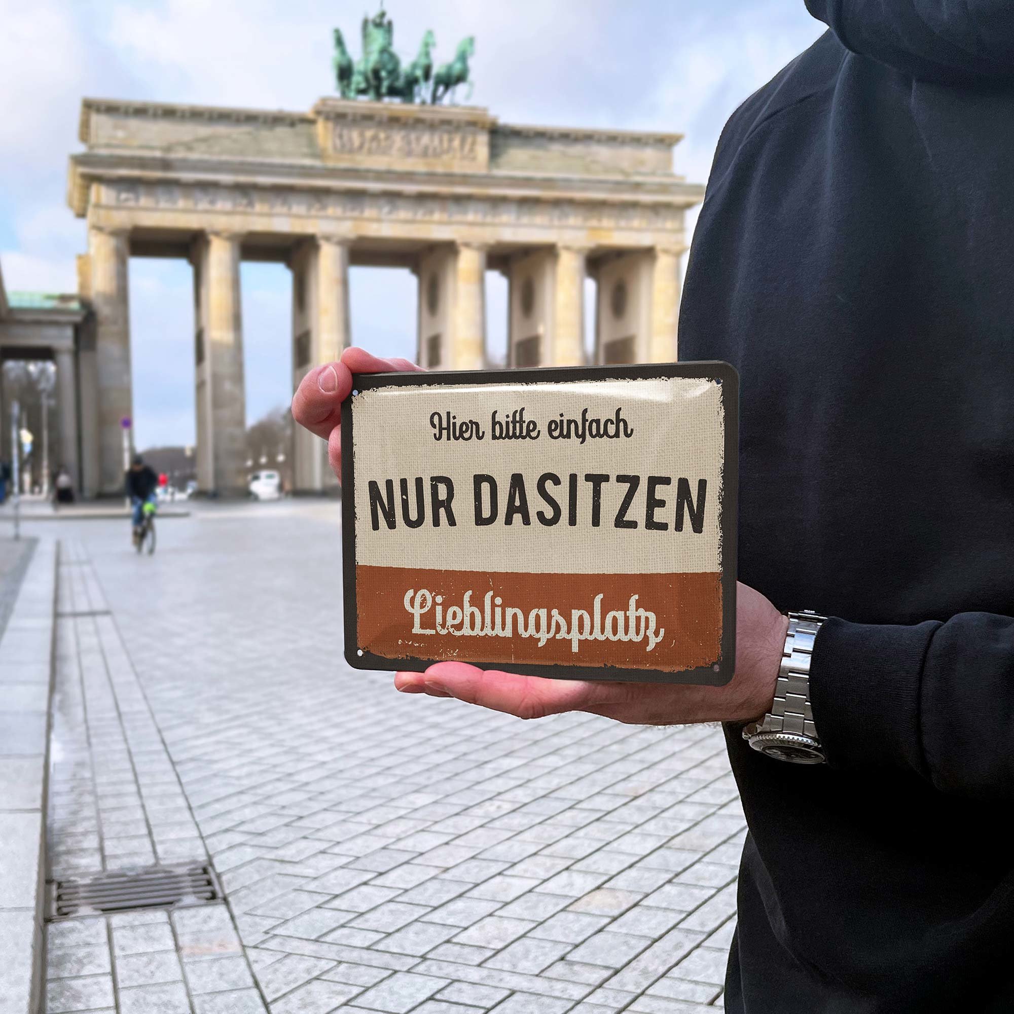 LANOLU sprüche Schilder