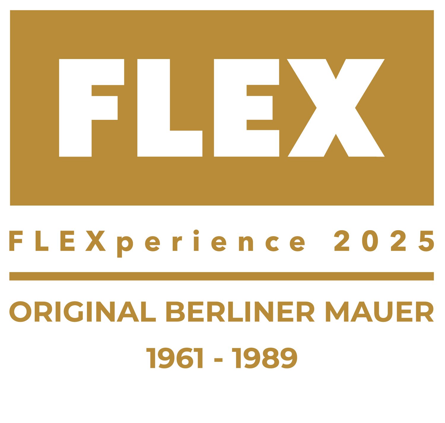 Client logo for an event in Berlin.