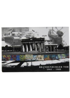 United1871 Fotomagnet | Brandenburger Tor | Graffiti | 8 x 5,5 cm