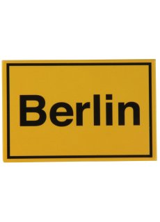 Magnet Berlin place-name sign