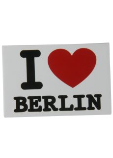 Magnet I LOVE Berlin, white