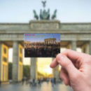 United1871 Fotomagnet | Brandenburger Tor beim Mauerfall | 8 x 5,5 cm