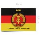 United1871 Fotomagnet | DDR-Wappen-Flagge | 8 x 5,5 cm