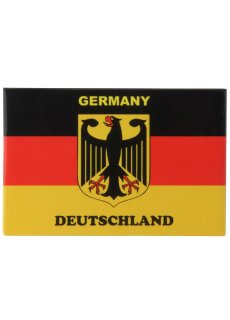 United1871 Fotomagnet | Deutschland-Flagge mit Adler | 8 x 5,5 cm