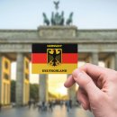 Magnet Deutschland-Flagge mit Adler