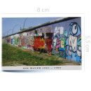 United1871 Fotomagnet | Berliner Mauer mit Graffiti | 8 x 5,5 cm