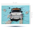Magnet Trabant through the wall