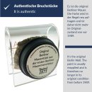 K&uuml;hlschrank-Magnet ORIGINAL Berliner Mauer-Stein mit Echtheitszertifikat