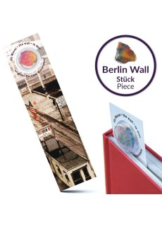 United1871 Lesezeichen mit original Berliner Mauer | Checkpoint Charlie