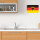 United1871 Blechschild Deutschland Flagge Adler 20x30 cm