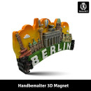 3D Magnet Berlin Yellow Skyline