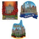 3D magnets Berlin in a set of 3 | refrigerator magnet |...