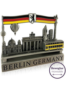 Metal magnet BERLIN movable bus
