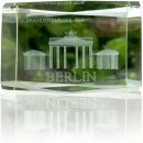 3D glass cuboids with BERLIN laser engraving | 4 x 6 cm...