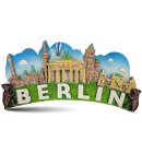 3D Magnet Berlin | Blaue Skyline