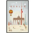 Fridge Magnet Berlin | Skyline Illustration