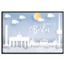 Fridge magnet Berlin | Skyline Illustration