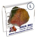 Berliner Mauer-Stein mit Echtheitszertifikat