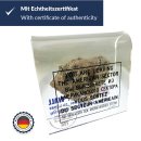 ORIGINAL Berliner Mauer-Stein | authentisches Stück mit Echtheitszertifikat | Handarbeit direkt aus Berliner Manufaktur
