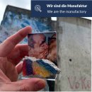 Kühlschrank-Magnet ORIGINAL Berliner Mauer-Stein mit Echtheitszertifikat | Handarbeit aus Berliner Manufaktur