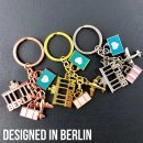 Schl&uuml;sselanh&auml;nger Berlin Souvenirs Travel Charms