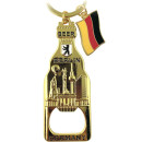 Schl&uuml;sselanh&auml;nger Flaschen&ouml;ffner BEER Berlin Souvenirs, Metall