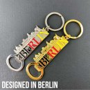 Schl&uuml;sselanh&auml;nger Flaschen&ouml;ffner BERLIN Souvenirs, Metall