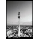 25x postcard Berlin television tower
