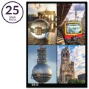 25x Postkarte Berlin Mehrbildkarte | 25 Stück |...