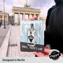 LANOLU Blechschild Smile There is GIN 15x20cm