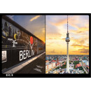 25x Postkarte Berlin Mehrbildkarte | 25 Stück | beschreibbar | mehrfach beschichtet, designed in Berlin | Standart-Format A6