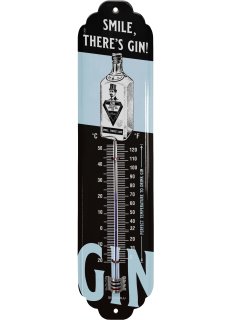 LANOLU Thermometer GIN 7x28cm