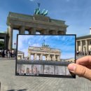25x Postkarte Berlin Brandenburger Tor | 25 Stück | mehrfach beschichtet, designed in Berlin | Standart-Format A6