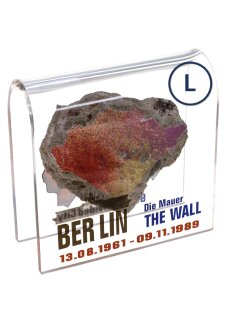United1871 ORIGINAL Berliner Mauerstein Mauerdisplay BrTor - L