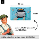 LANOLU Blechschild Trabant 20x30cm