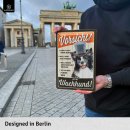 Retro Blechschild Hunde Geschenke, Warnschild als Geschenk f&uuml;r Hundeliebhaber, 20x30cm