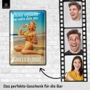 Retro Blechschild Bier, lustige Schilder mit Spr&uuml;chen, Bar Dekoration 20x30cm