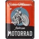 Retro Blechschild Motorrad, Geschenkidee f&uuml;r...