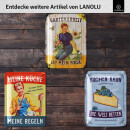 LANOLU Blechschild WLAN abschalten Lebenszeichen 15x20cm