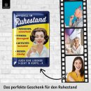 Retro Blechschild RUHESTAND, Rentnerinnen Deko zur...