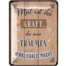 Retro Blechschilder, vintage Metallschilder mit Spr&uuml;chen, Wanddeko K&uuml;che 15x20cm
