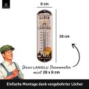 LANOLU Thermometer Camping 8x28cm
