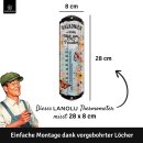 LANOLU Thermometer Balkonien 8x28cm