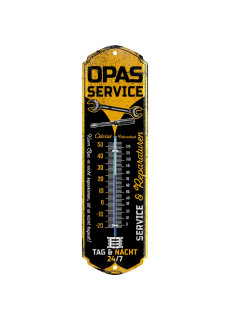 LANOLU Thermometer Opas Service 8x28cm