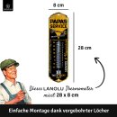 LANOLU Retro Thermometer Papas Service 8x28cm