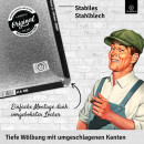 Retro Blechschild Vorsicht H&uuml;hner, H&uuml;hner Zubeh&ouml;r, lustige Schilder, 15x20cm