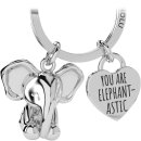 LANOLU Schlüsselanhänger Elefant...