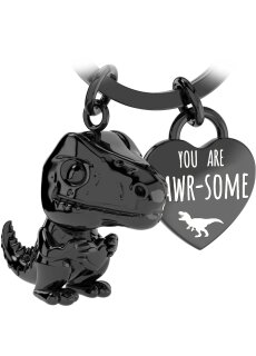 LANOLU Schlüsselanhänger T-Rex "Mini-Rex" - Schwarz