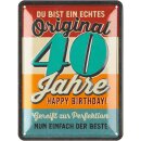 LANOLU Retro Metal Sign – “Original seit 40...